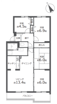 売中古マンション（サニーサイドガーデン大谷地）